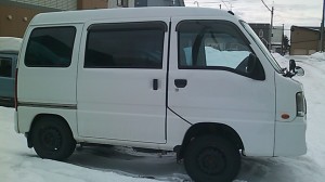 ｽﾊﾞﾙ ｻﾝﾊﾞｰ ﾊﾞﾝ　4WD　（型式TV2）　北海道札幌市　S様