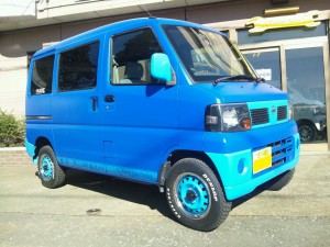 ﾆｯｻﾝ ｸﾘｯﾊﾟｰ ﾊﾞﾝ 4WD （型式U72V）FAFｺﾝﾌﾟﾘｰﾄｶｰ　東京都目黒区（株）HUGE様